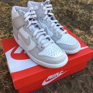 Nike Dunk High Retro White Vast Grey